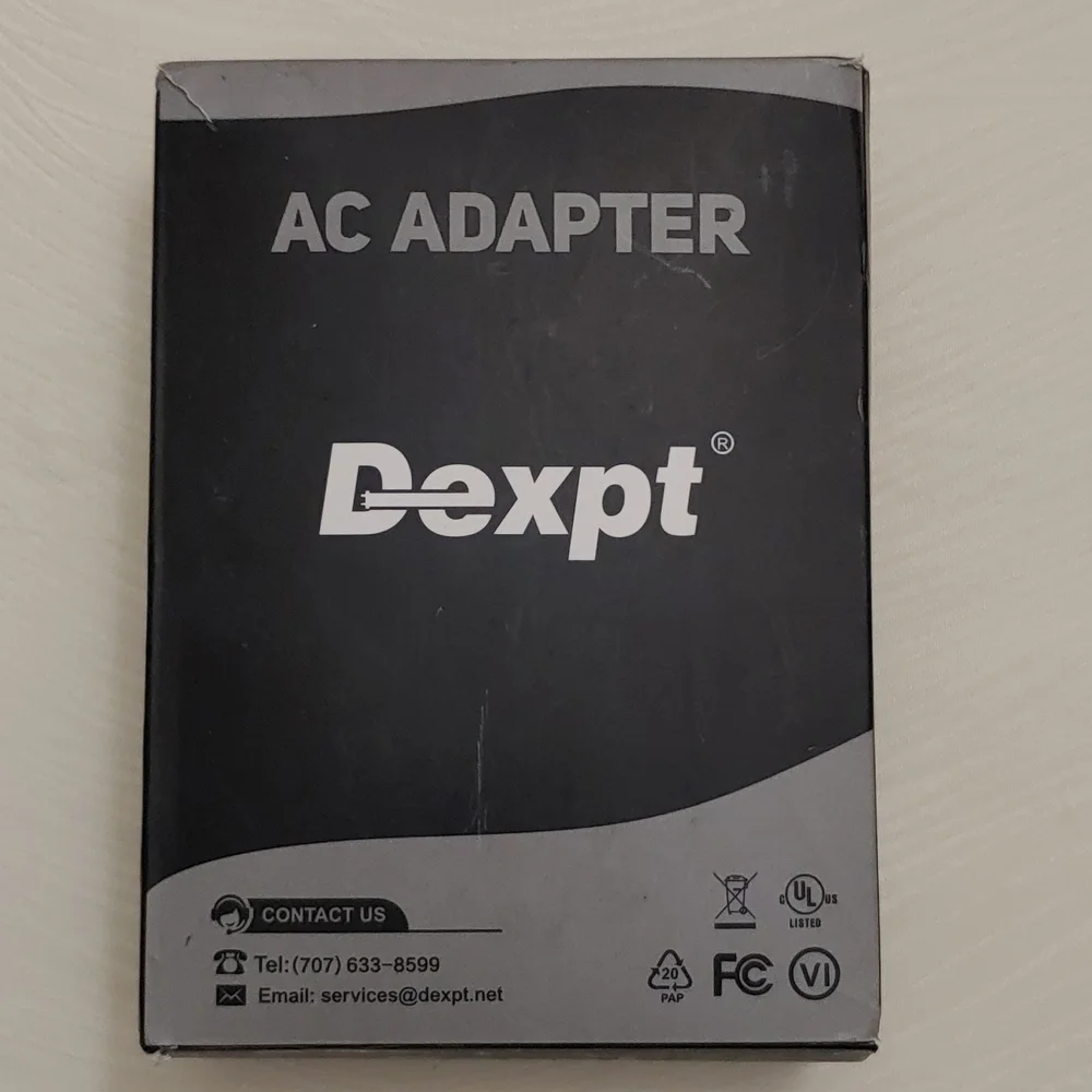 Dexpt AC Adapter, New in Original Packaging